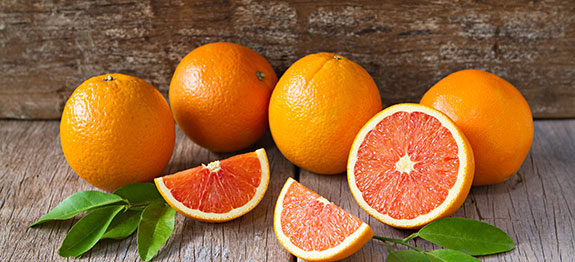 picture of navel oranges